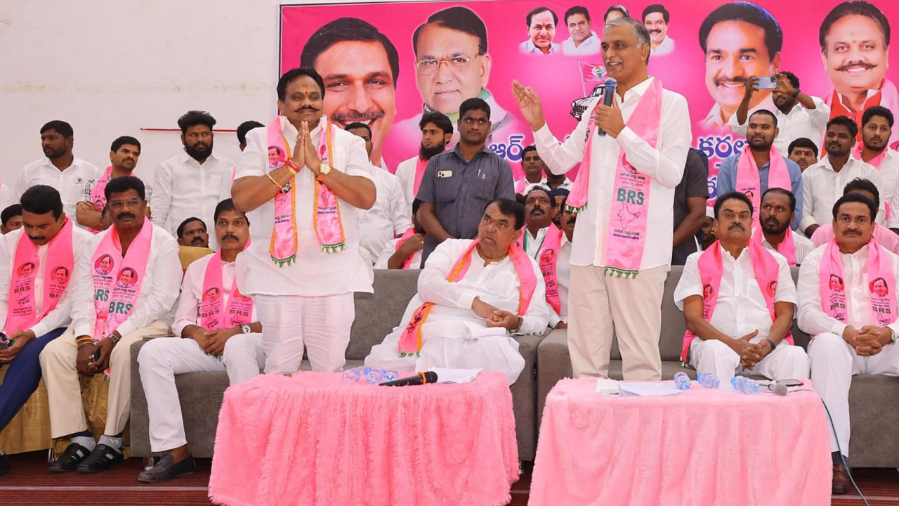 Harish Rao | కాంగ్రెస్‌ మోసాలను ఇంటింటికి వెళ్లి ప్రచారం చేయాలి.. కామారెడ్డి సభలో హరీశ్‌రావు