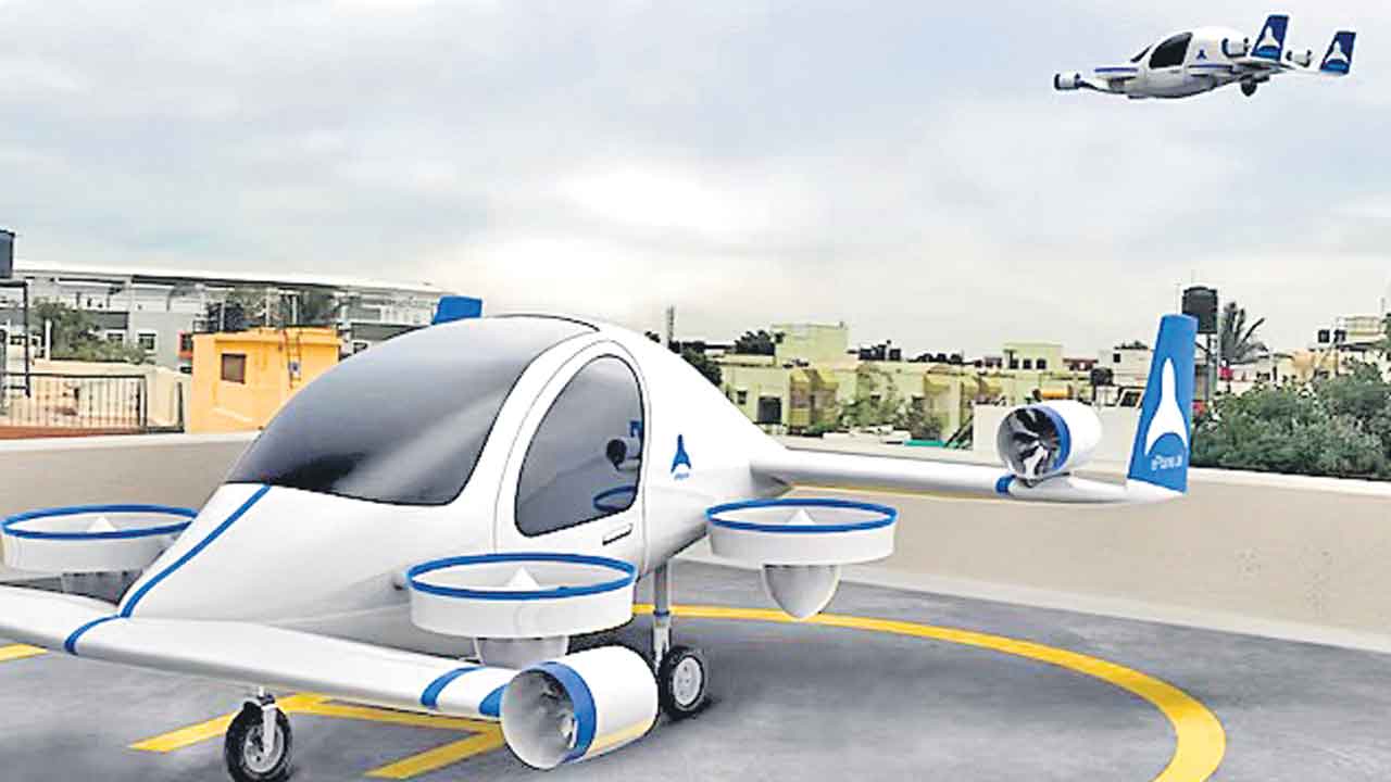 త్వరలోనే దేశ తొలి ఫ్లయింగ్‌ ట్యాక్సీ