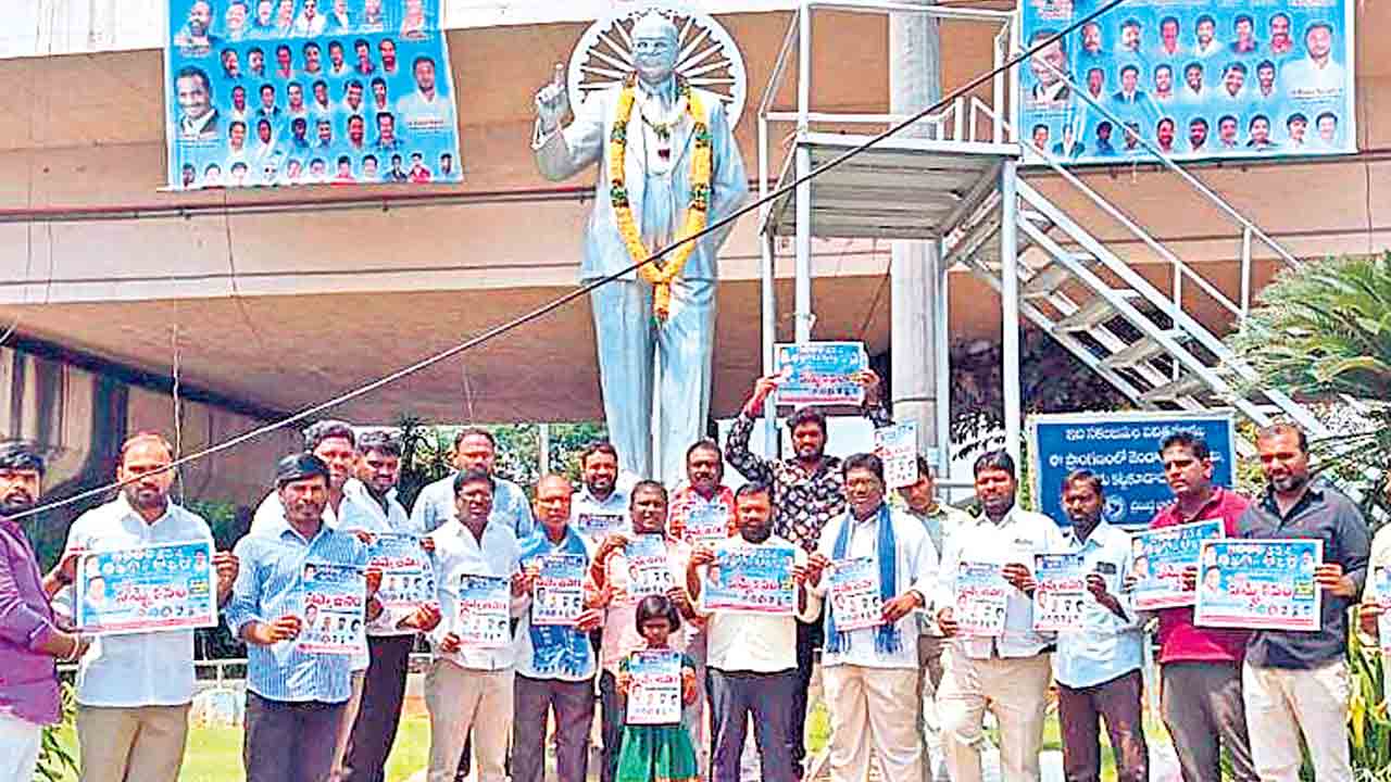 Gajjala Kantham | మాదిగలకు రెండు ఎంపీ స్థానాలను కేటాయించాలి: గజ్జెల కాంతం