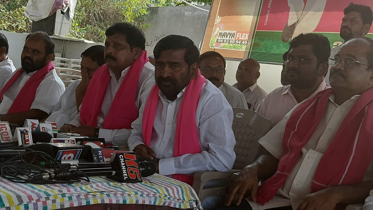 KCR Tour | రేవంత్కు పాలనపై సోయి లేదు : మాజీ మంత్రి జగదీశ్రెడ్డి