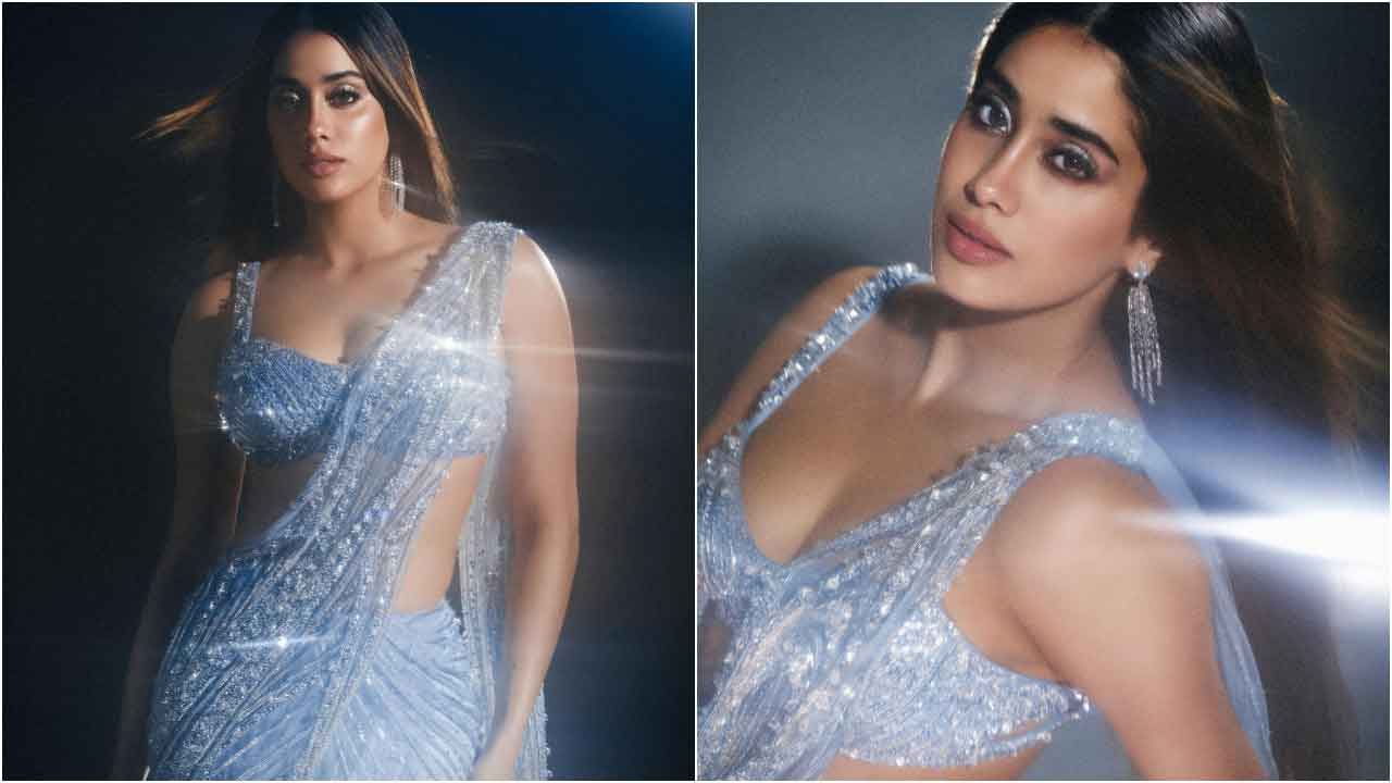 Janhvi Kapoor : చీరకట్టులో పిచ్చెక్కించిన జాన్వీ కపూర్..