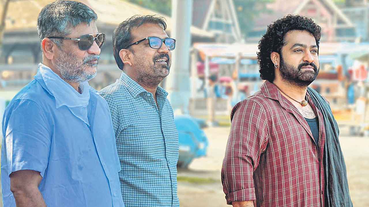 Devara | పాటల పల్లకిలో దేవర.. గోవాలో జాన్వీతో ఆడిపాడుతున్న ఎన్టీఆర్‌