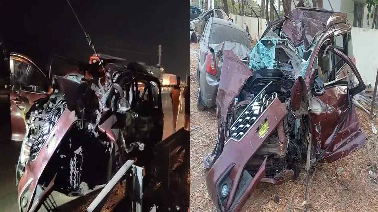 Kothakota | కొత్తకోట వద్ద చెట్టును ఢీకొట్టిన కారు.. ముగ్గురు చిన్నారులు సహా ఐదుగురు దుర్మరణం