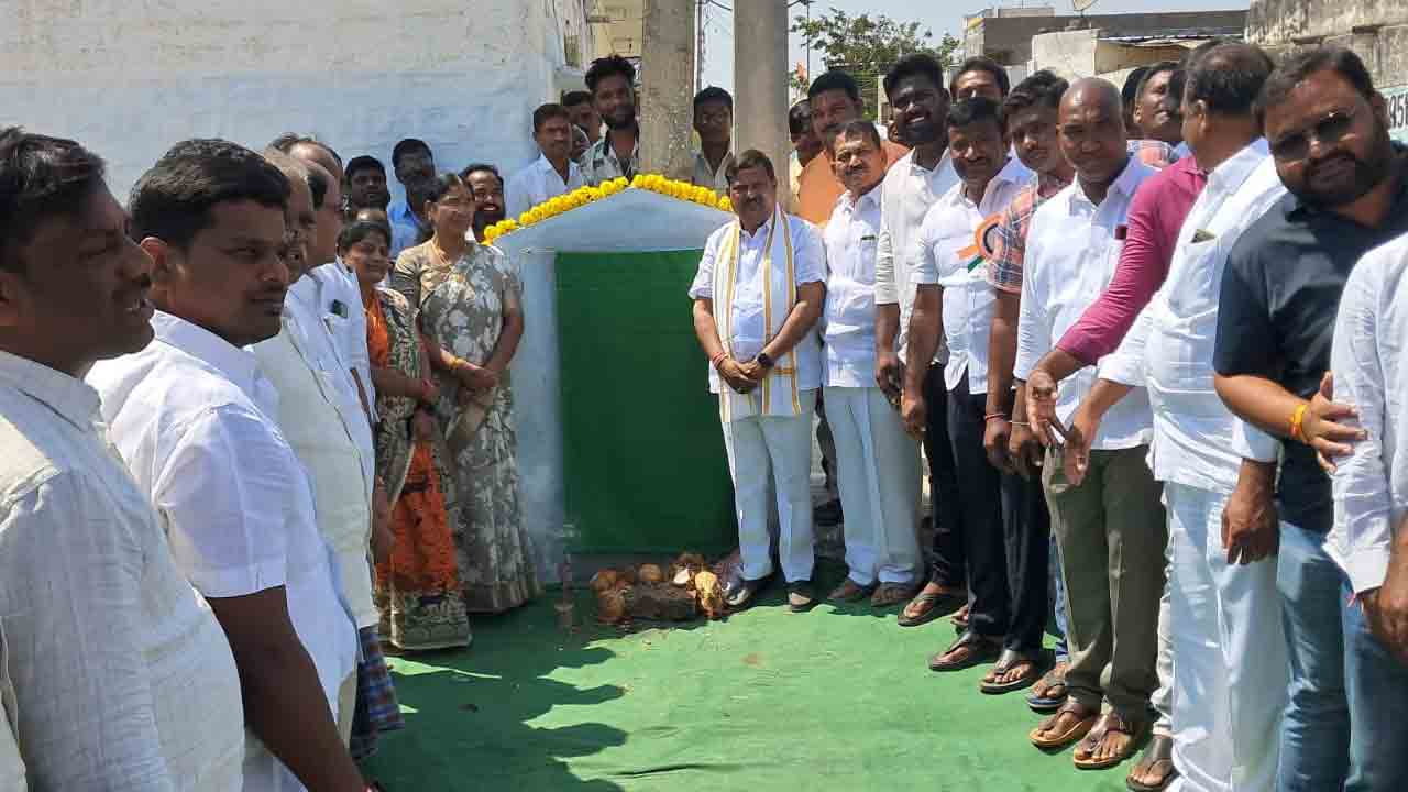 నియోజకవర్గ అభివృద్ధికి నిరంతర కృషి