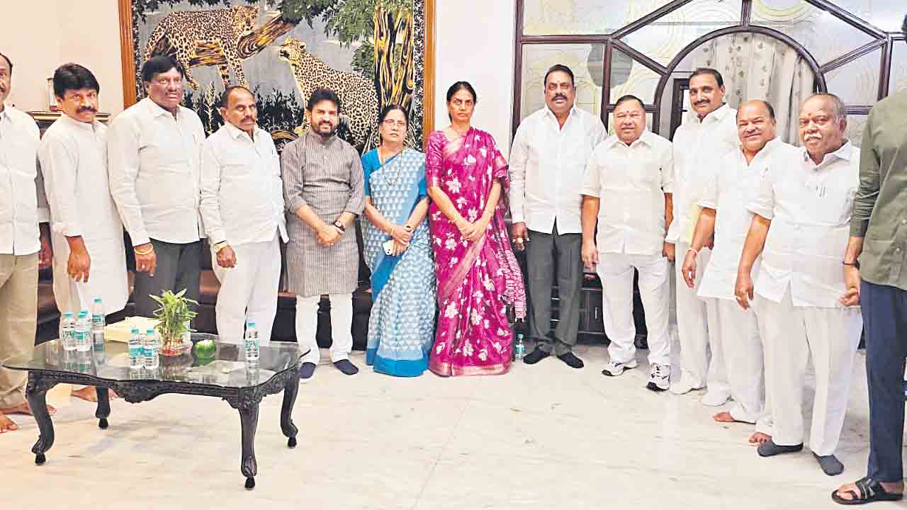 కాసాని గెలుపే లక్ష్యం ఎమ్మెల్యే సబితాఇంద్రారెడ్డి