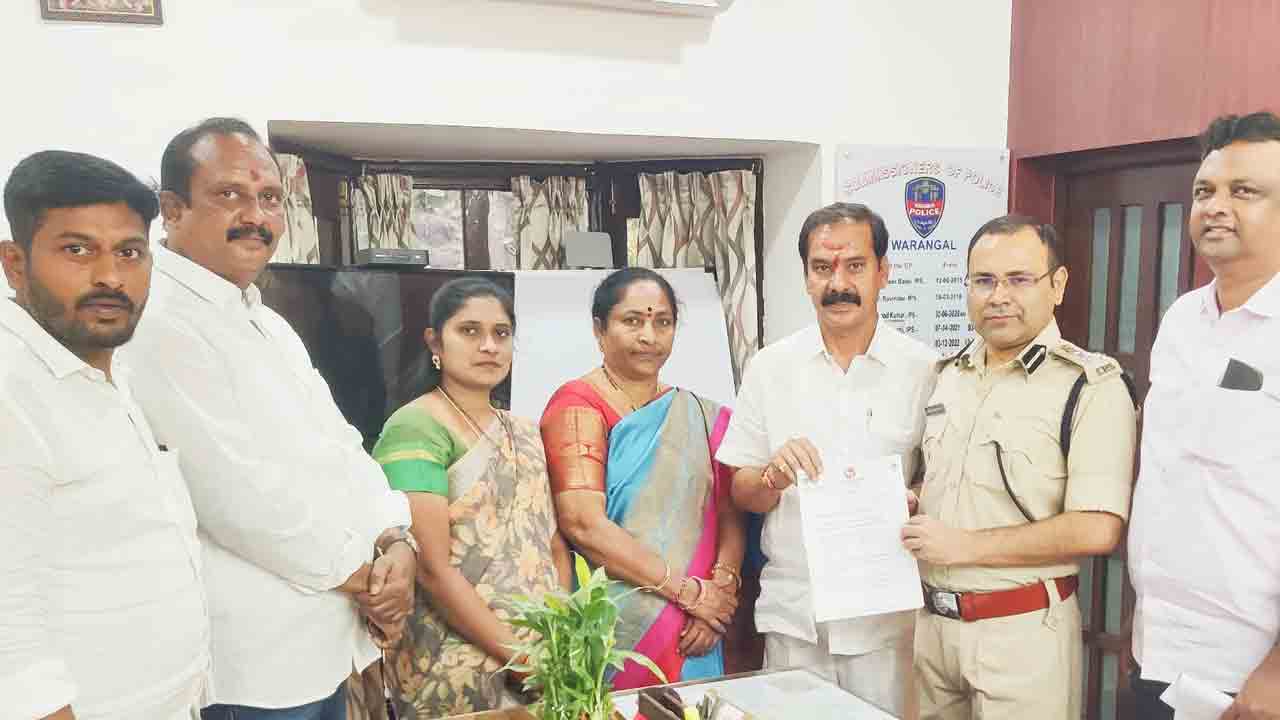 నిందితులపై కఠిన చర్యలు తీసుకోవాలి