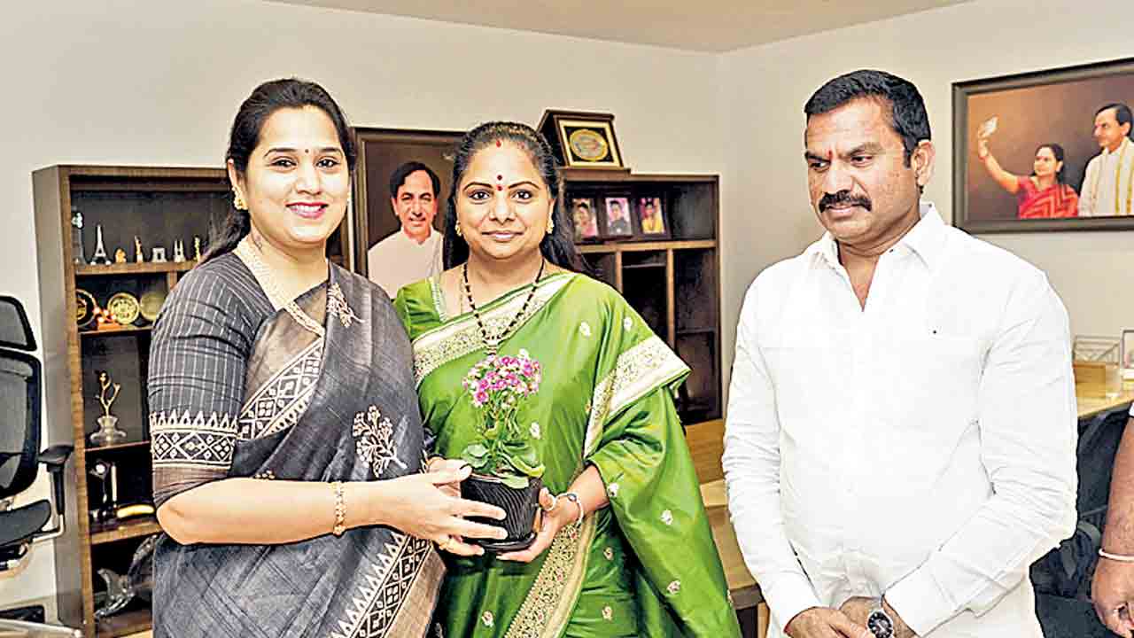 ఎమ్మెల్సీ కవితకు జన్మదిన శుభాకాంక్షలు