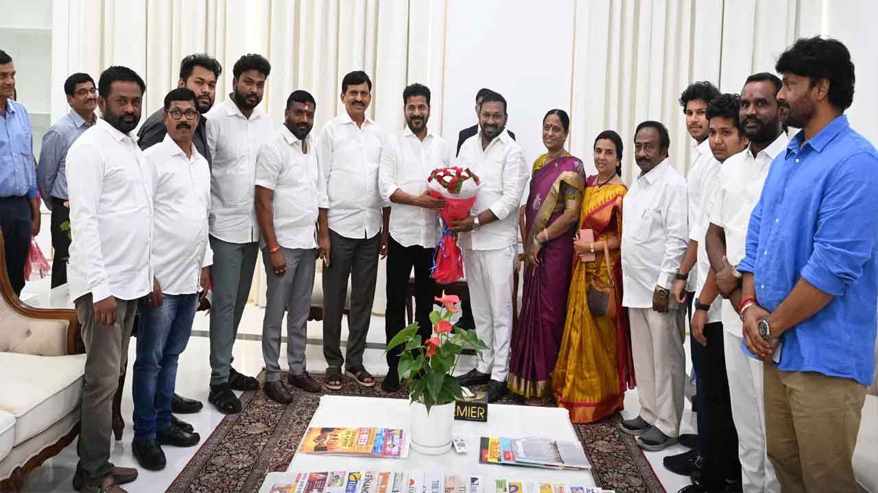 సీఎంను కలిసిన ఎమ్మెల్యే దానం, ఎంపీ పసునూరి