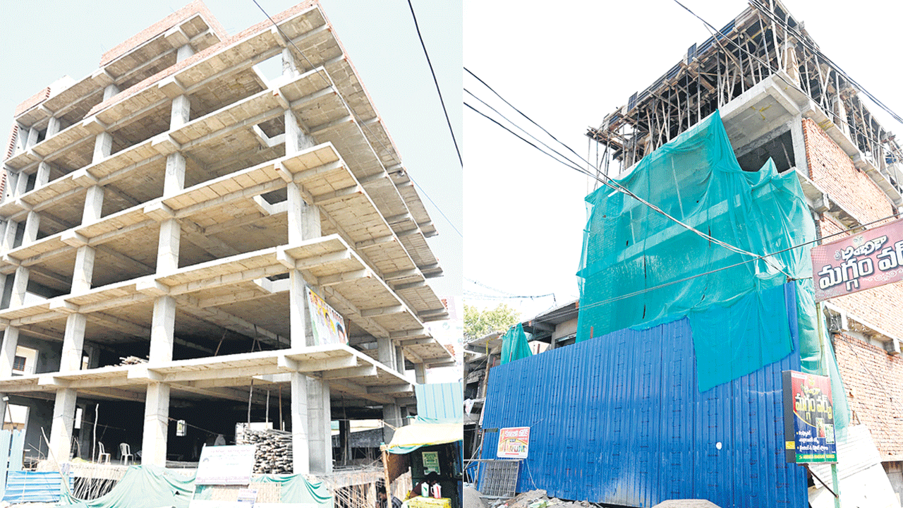 అనధికార అంతస్తులు.. ఆపేదెవరు?