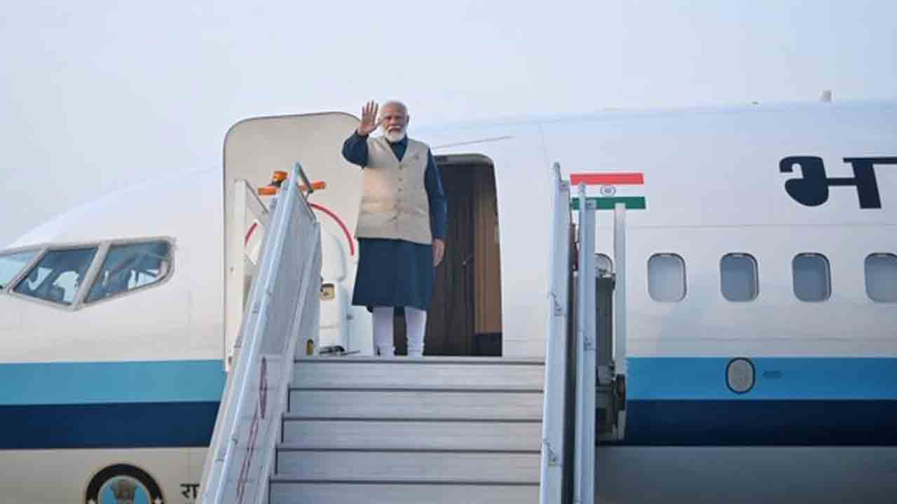 PM Modi | రెండు రోజుల పర్యటన నిమిత్తం భూటాన్‌ చేరుకున్న ప్రధాని మోదీ