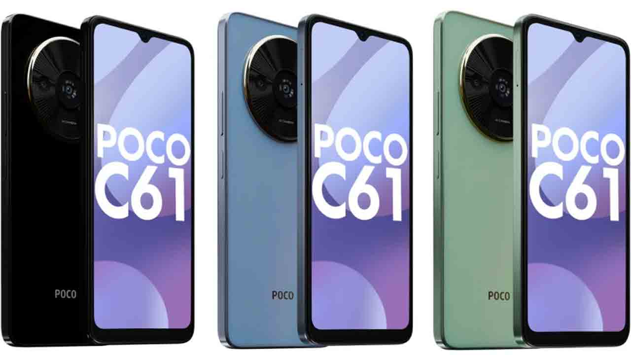 Poco C61 | పోకో నుంచి బడ్జెట్ ఫ్రెండ్లీ ఫోన్ పోకో సీ61.. ధరెంతంటే..!