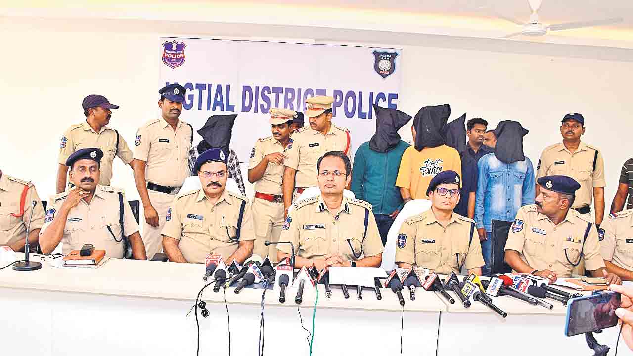 గంజాయి దందా గుట్టురట్టు