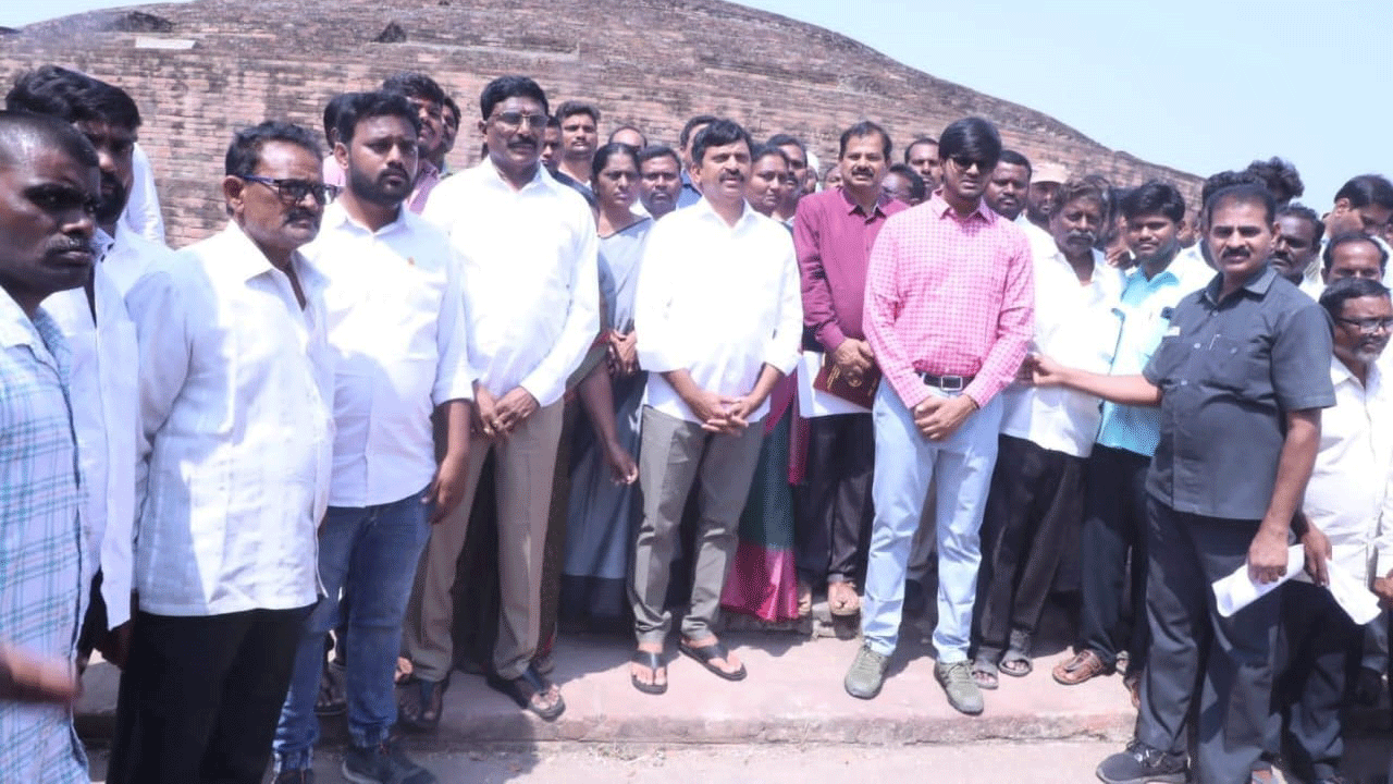 బౌద్ధ స్థూపం ప్రాధాన్యతను ప్రపంచం దృష్టికి తీసుకెళ్తాం..