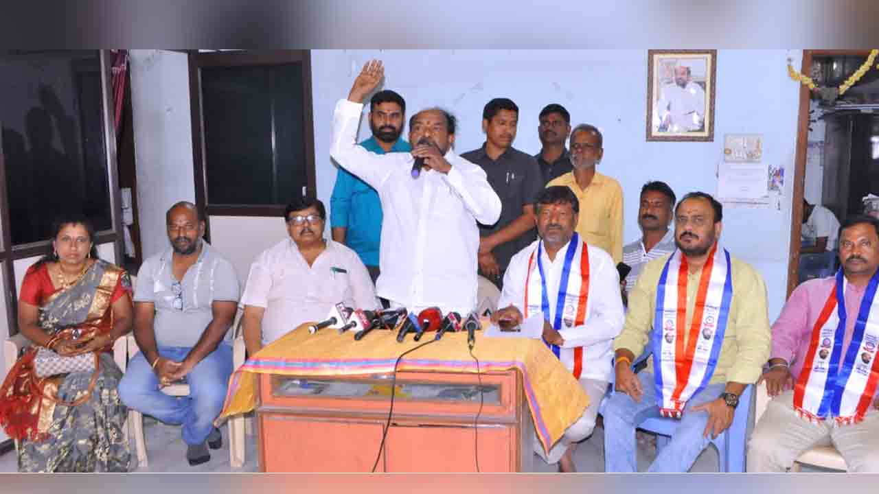 R.Krishnaiah | టెట్‌ వేసి డీఎస్సీ ప్రకటించాలని 11న ఛలో హైదరాబాద్‌ : ఆర్‌ కృష్ణయ్య