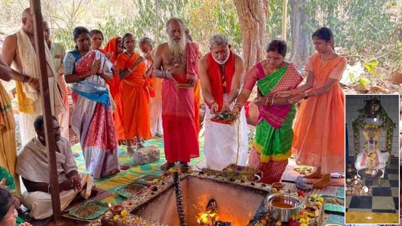 Srisailam | మహా శివరాత్రి సందర్భంగా శ్రీశ్రీశ్రీ మౌన స్వామి ఆశ్రమంలో ప్రత్యేక పూజలు..!