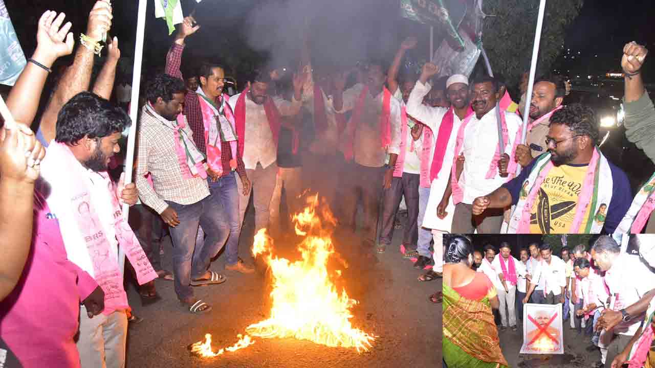 MLC Kalwakuntla Kavitha | కవిత అరెస్ట్ పై వెల్లువెత్తిన నిరసన.. ధర్నాలు, రాస్తారోకోలు