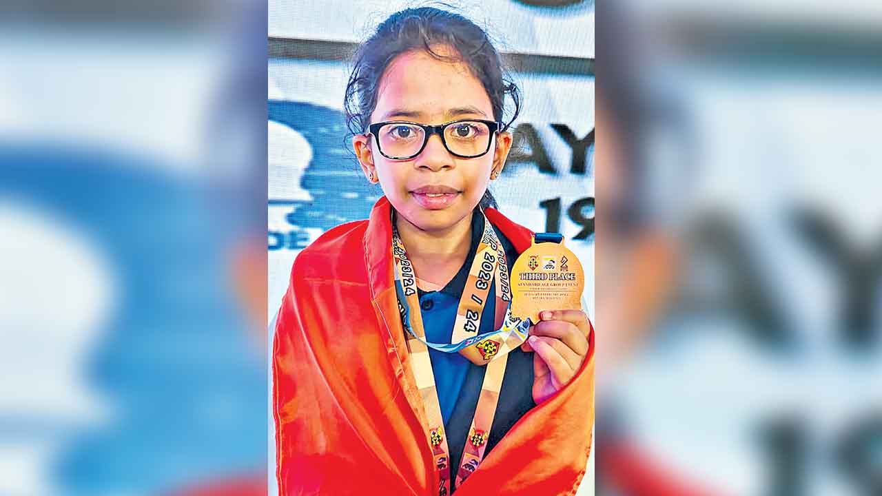 Samhita Pungavanam | కామన్వెల్త్‌ చాంపియన్‌షిప్‌లో సంహితకు కాంస్యం