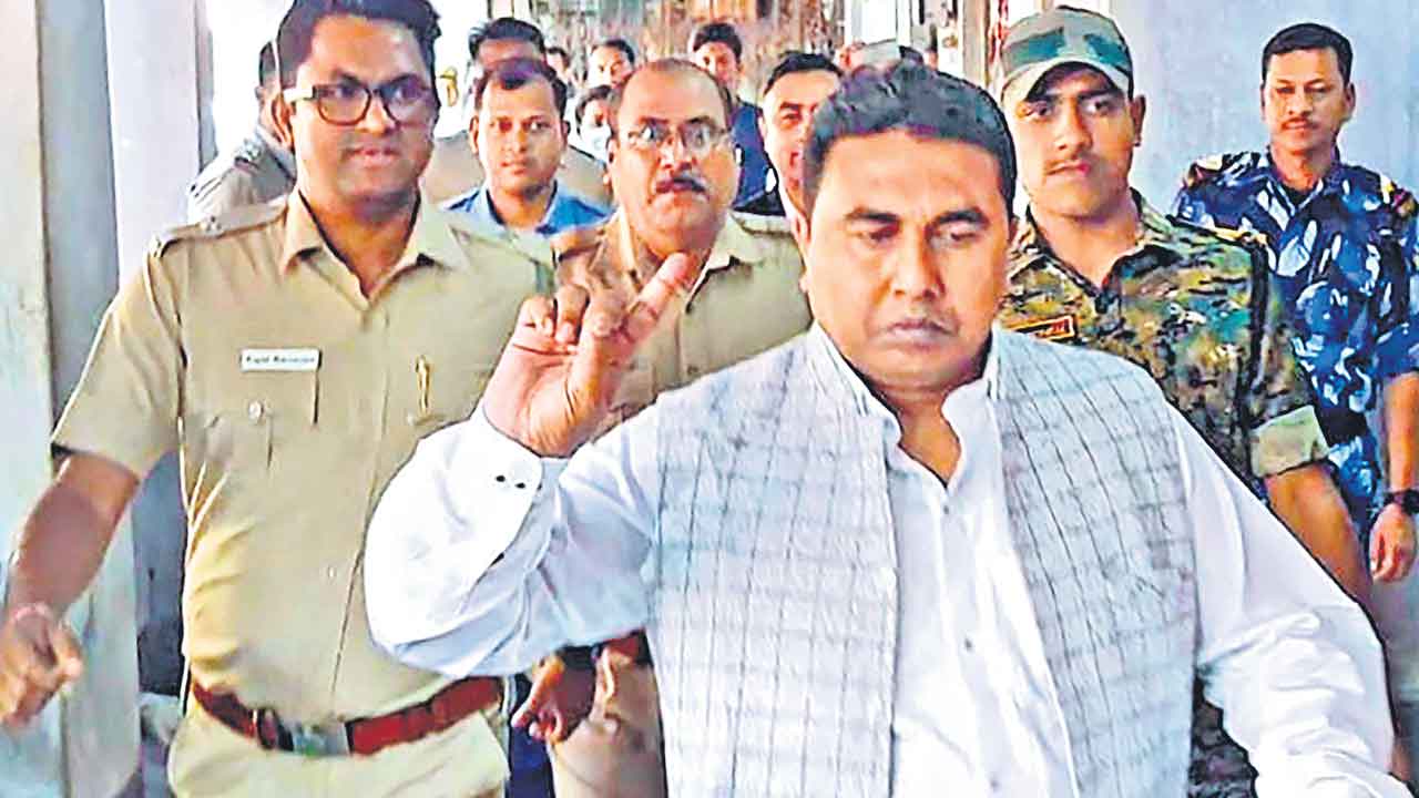 ‘సందేశ్‌ఖాలి’ నిందితుడు షాజహాన్‌ అరెస్ట్‌