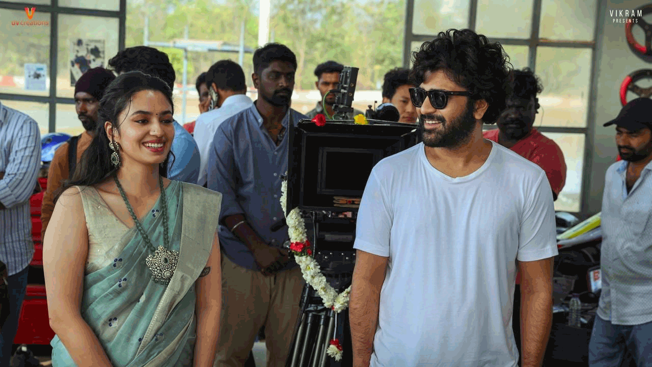 Sharwa 36 | శర్వానంద్‌ అడ్వెంచరస్‌ రైడ్‌.. Sharwa 36 లాంఛింగ్ స్టిల్స్‌ వైరల్