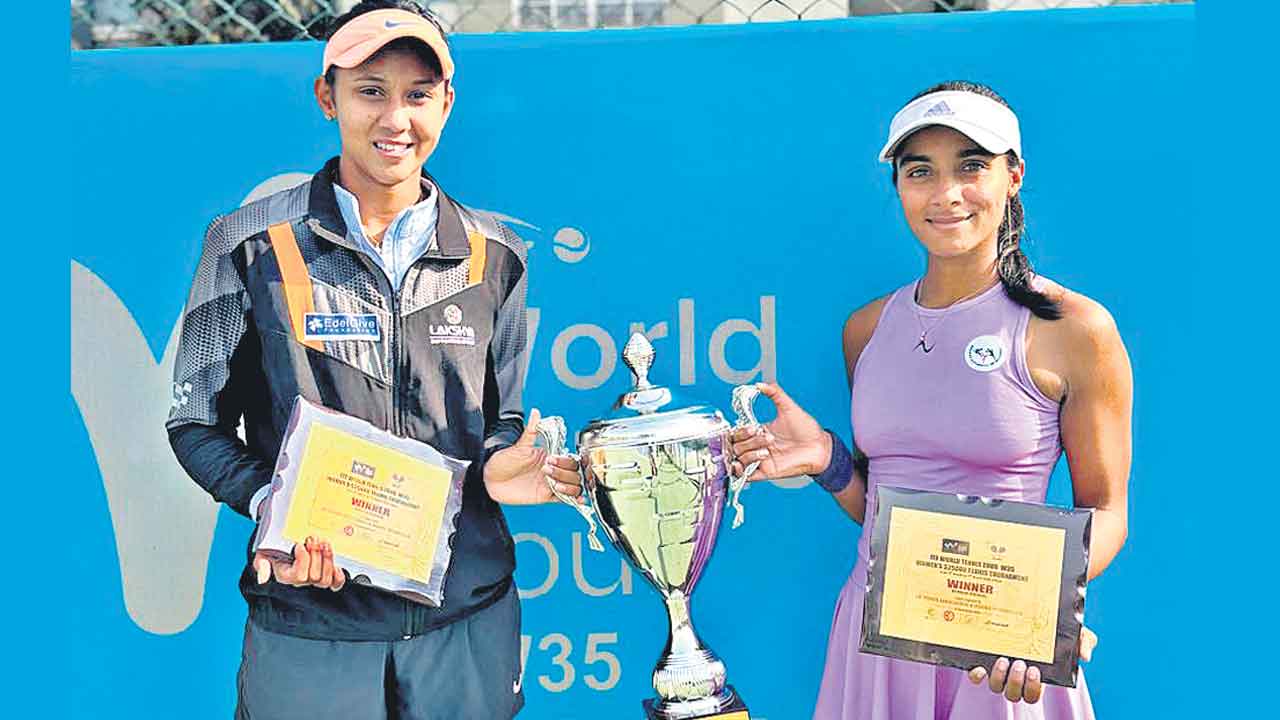 ITF Tourney | ఐటీఎఫ్‌ వరల్డ్‌ టెన్నిస్‌ టూర్‌ టోర్నీ.. రష్మిక జోడీకి టైటిల్‌