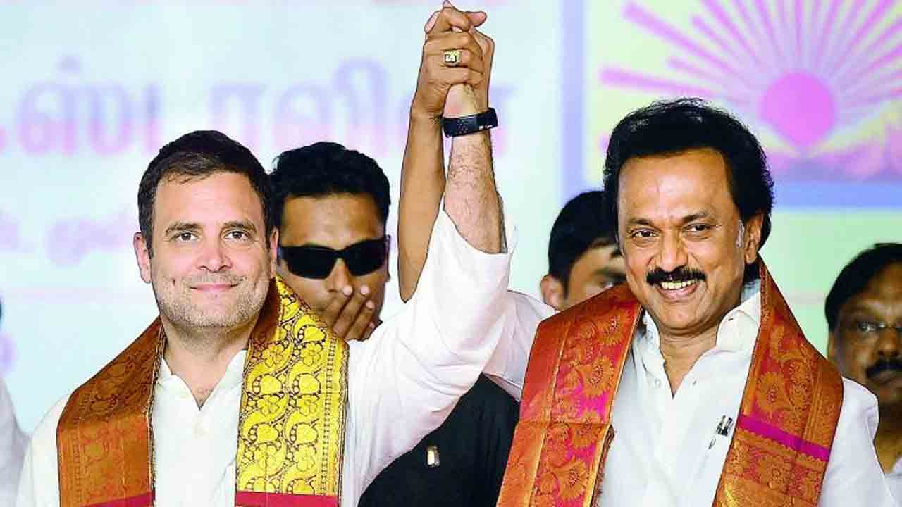 DMK finalises Lok Sabha seats | కాంగ్రెస్‌, మిత్రపక్షాలతో లోక్‌సభ సీట్లు ఖరారు చేసిన డీఎంకే.. ఎవరికి   ఎన్నంటే?