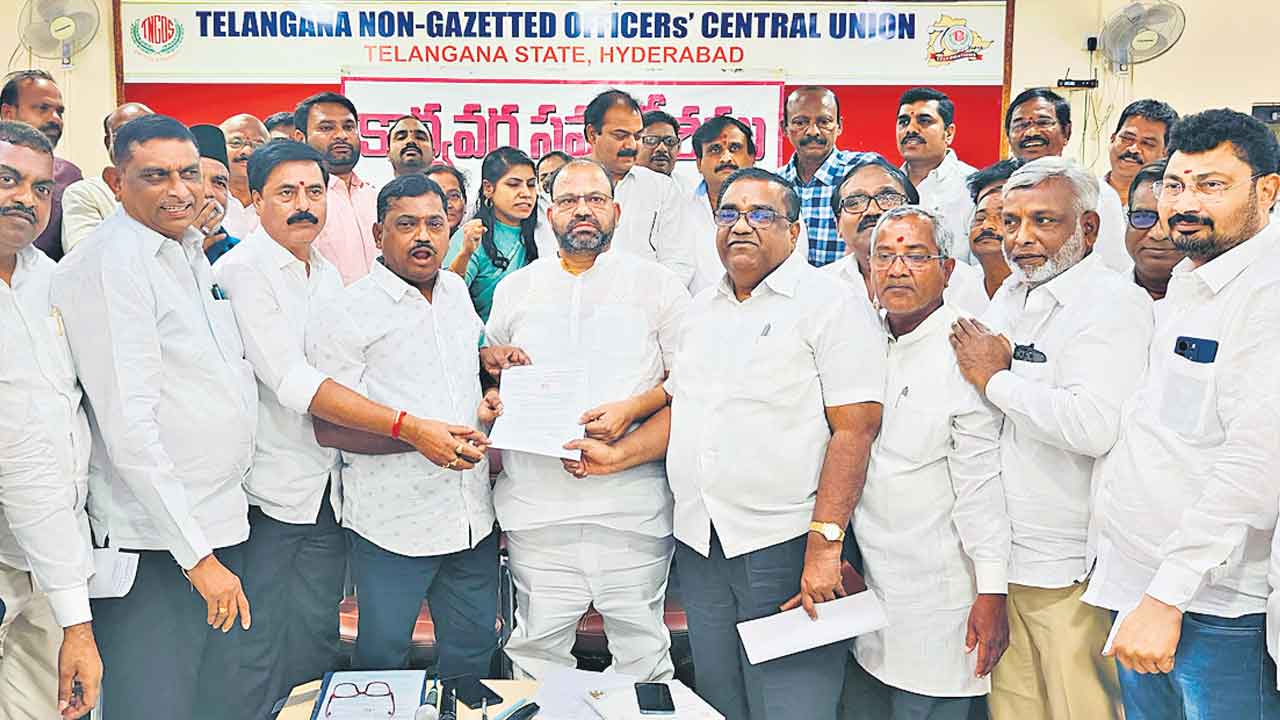 టీఎన్జీవో రాష్ట్ర అధ్యక్షుడిగా మారం జగదీశ్వర్‌