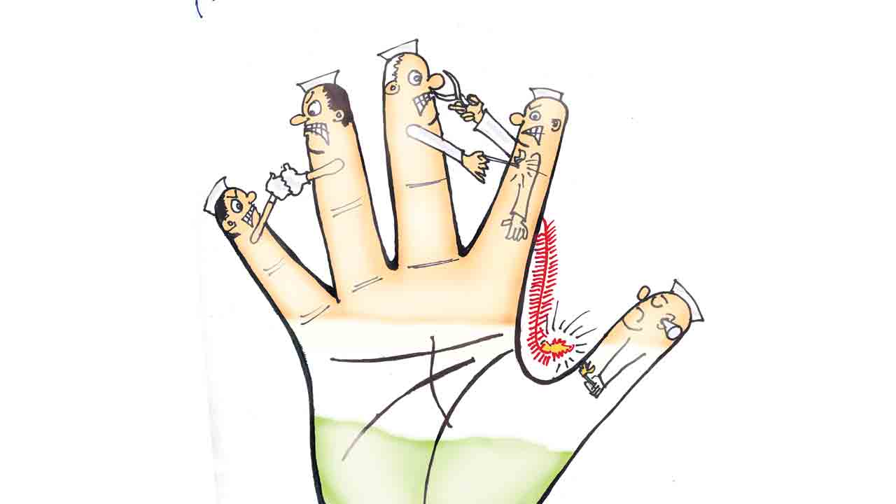 తాండూరు కాంగ్రెస్‌లో తలోదారి