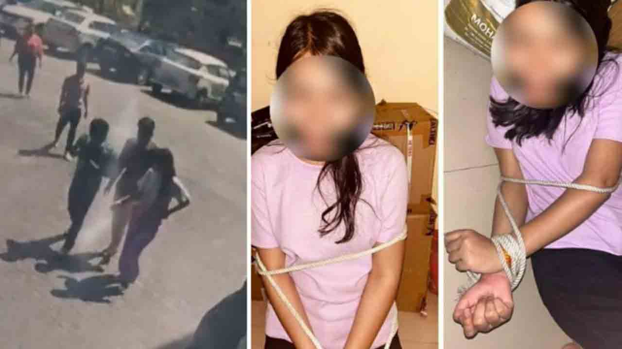 Woman fakes kidnapping | కిడ్నాప్‌ డ్రామా ఆడిన యువతి.. బంధించిన ఫొటోలు పంపి తండ్రి నుంచి   రూ.30 లక్షలు డిమాండ్‌