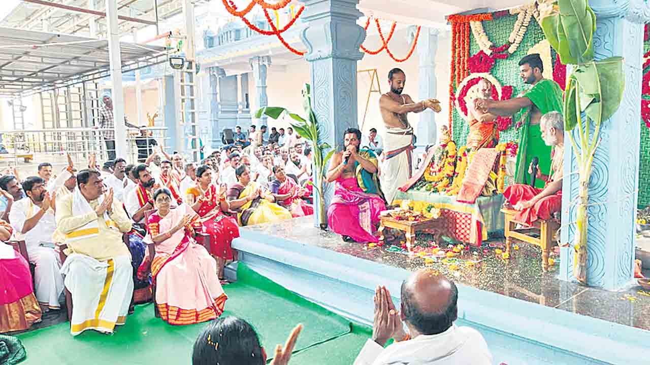 వైభవంగా శ్రీవారి కల్యాణం