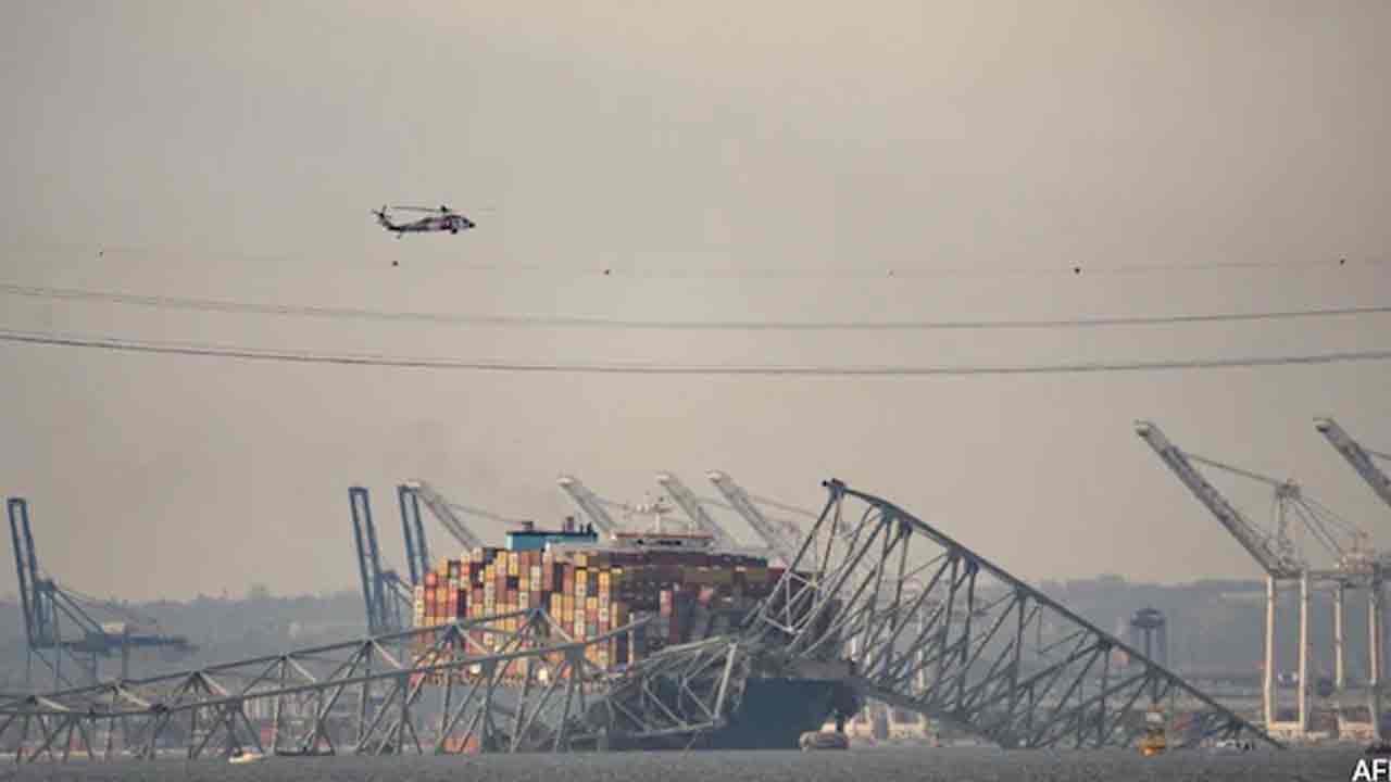 Baltimore Bridge: బాల్టిమోర్ బ్రిడ్జ్ ప్ర‌మాదంలో ఆరుగురు మృతి