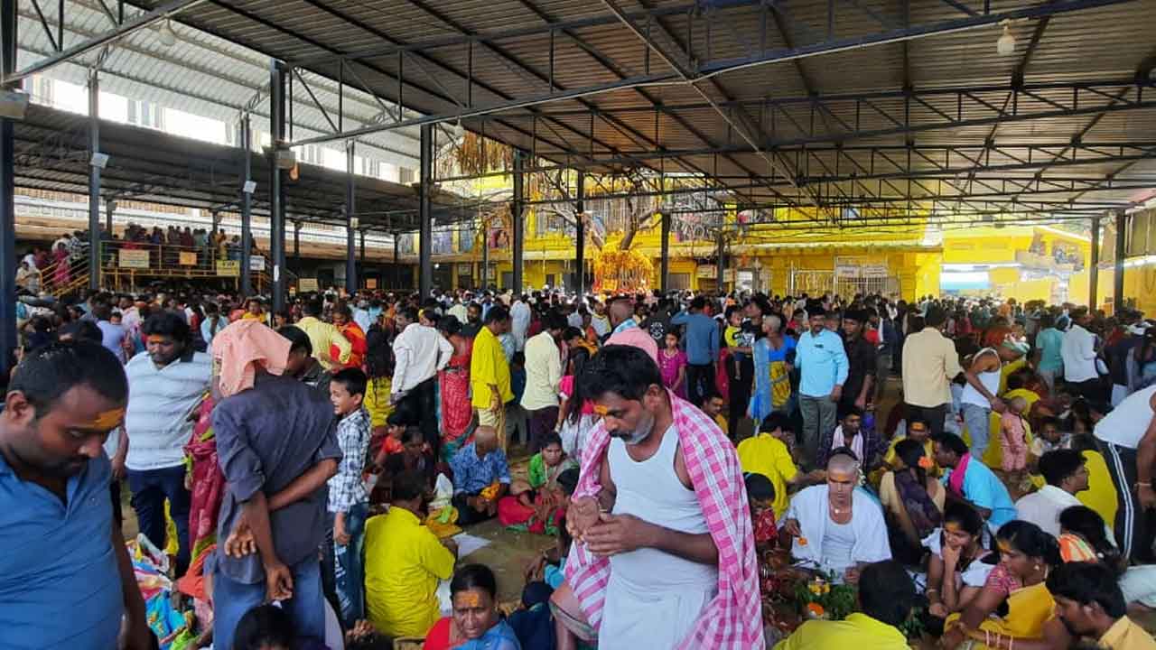 Mallanna temple | భక్తులతో కిటకిటలాడిన ‘మల్లన్న’ క్షేత్రం