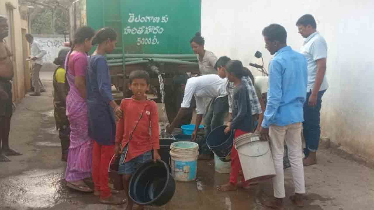 నకిరేకల్‌ మున్సిపాలిటీలో తాగునీటికి కటకట