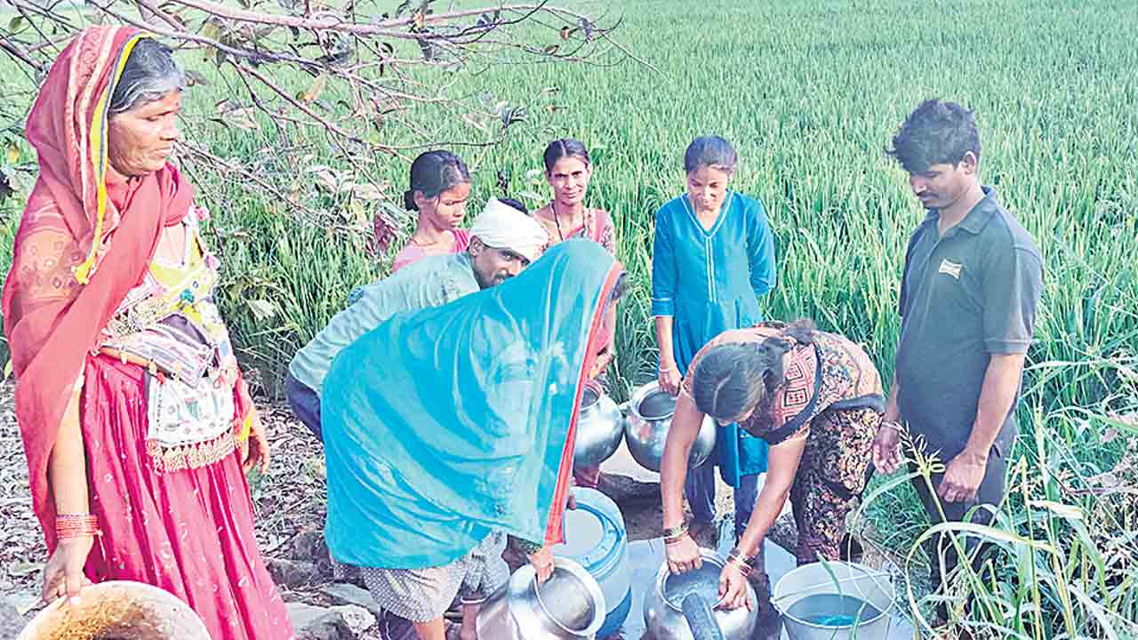 తాగునీటికి తండ్లాట