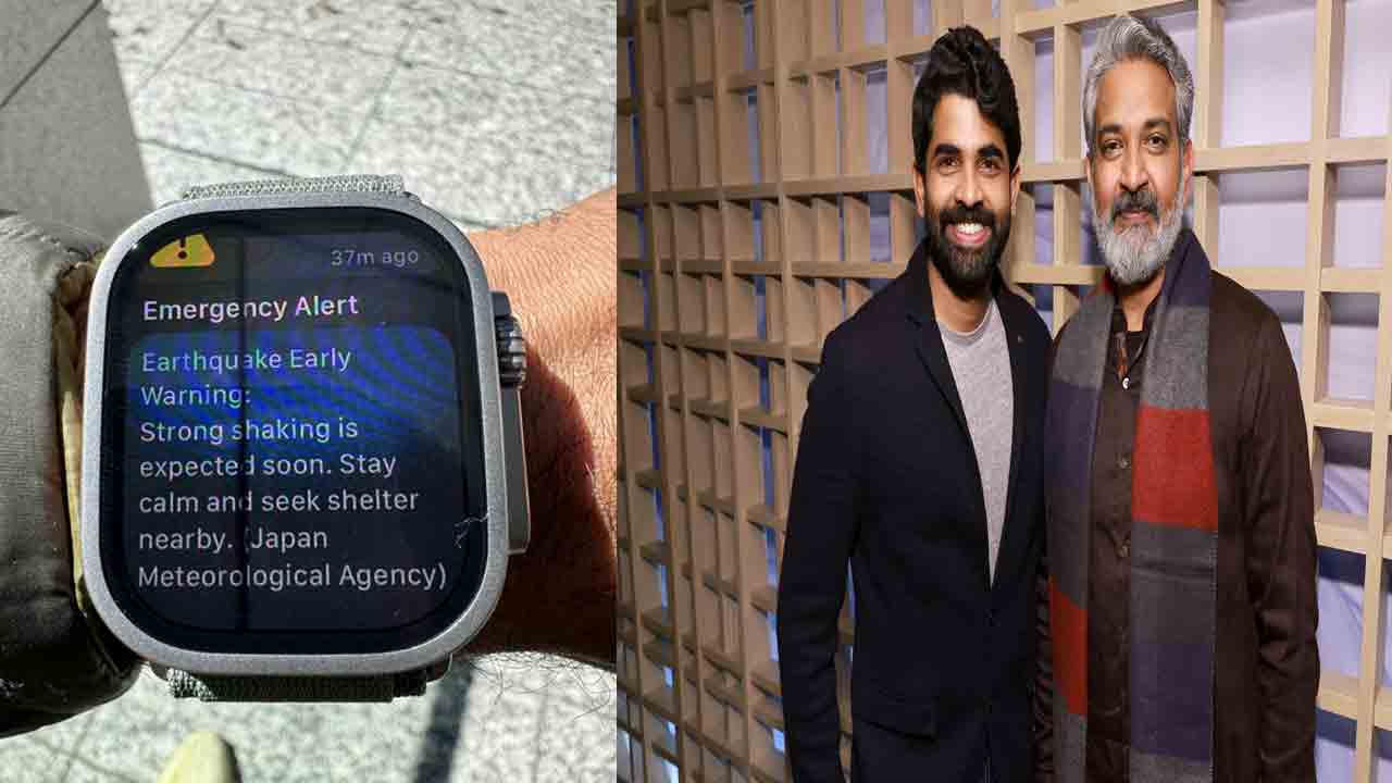 S S Karthikeya | జపాన్​లో భూకంపం.. ప్రమాదం నుంచి త‌ప్పించుకున్న రాజమౌళి కొడుకు