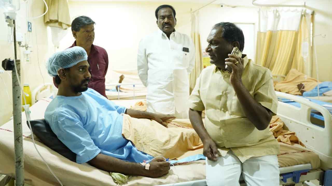 Koppula | బీఆర్‌ఎస్ సోషల్ మీడియా వారియర్‌ను పరామర్శించిన కొప్పుల ఈశ్వర్‌