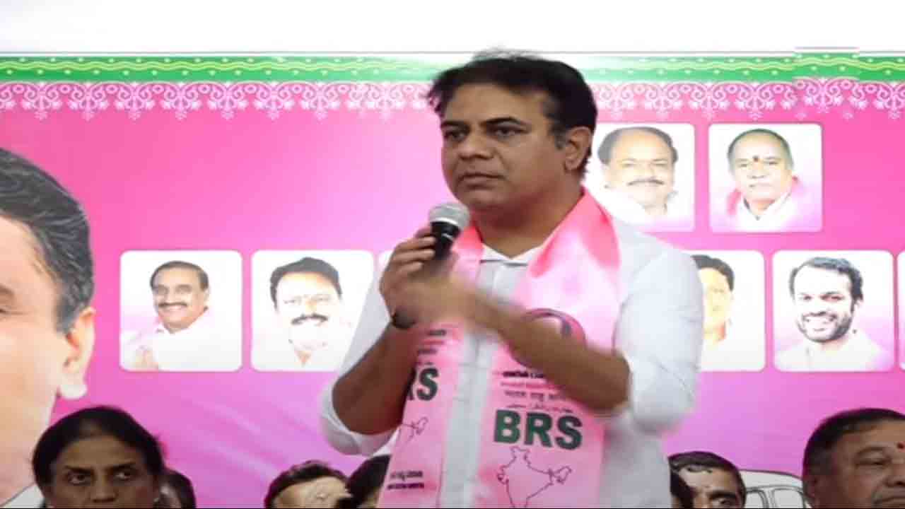 KTR | రంజిత్ రెడ్డి పార్టీకి ద్రోహం చేసిండు.. కేసీఆర్ కాళ్లు ప‌ట్టుకున్న మ‌ళ్లీ రానివ్వం : కేటీఆర్