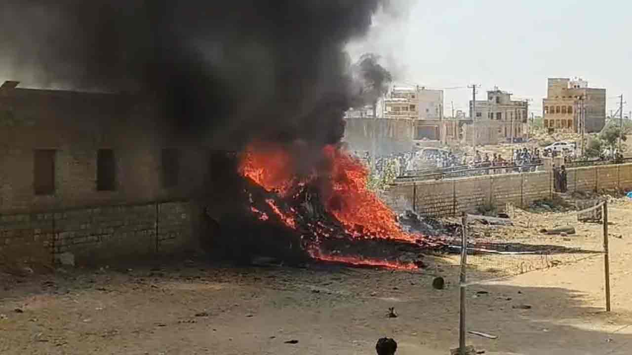 Air Force Aircraft: రాజ‌స్థాన్‌లో కూలిన ఎయిర్‌ఫోర్స్ విమానం