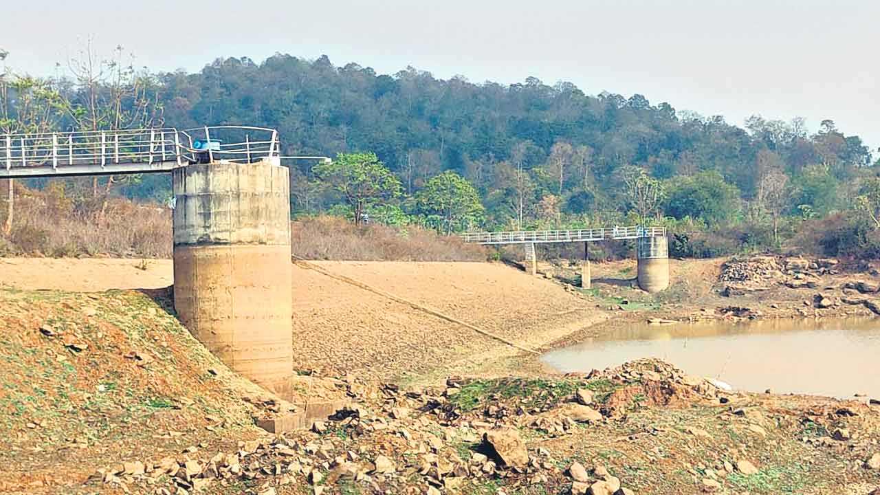 Telangana | నెర్రెలు బారిన మూకమామిడి ఆయకట్టు.. నీరు లేక వెలవెలబోతున్న ప్రాజెక్టు