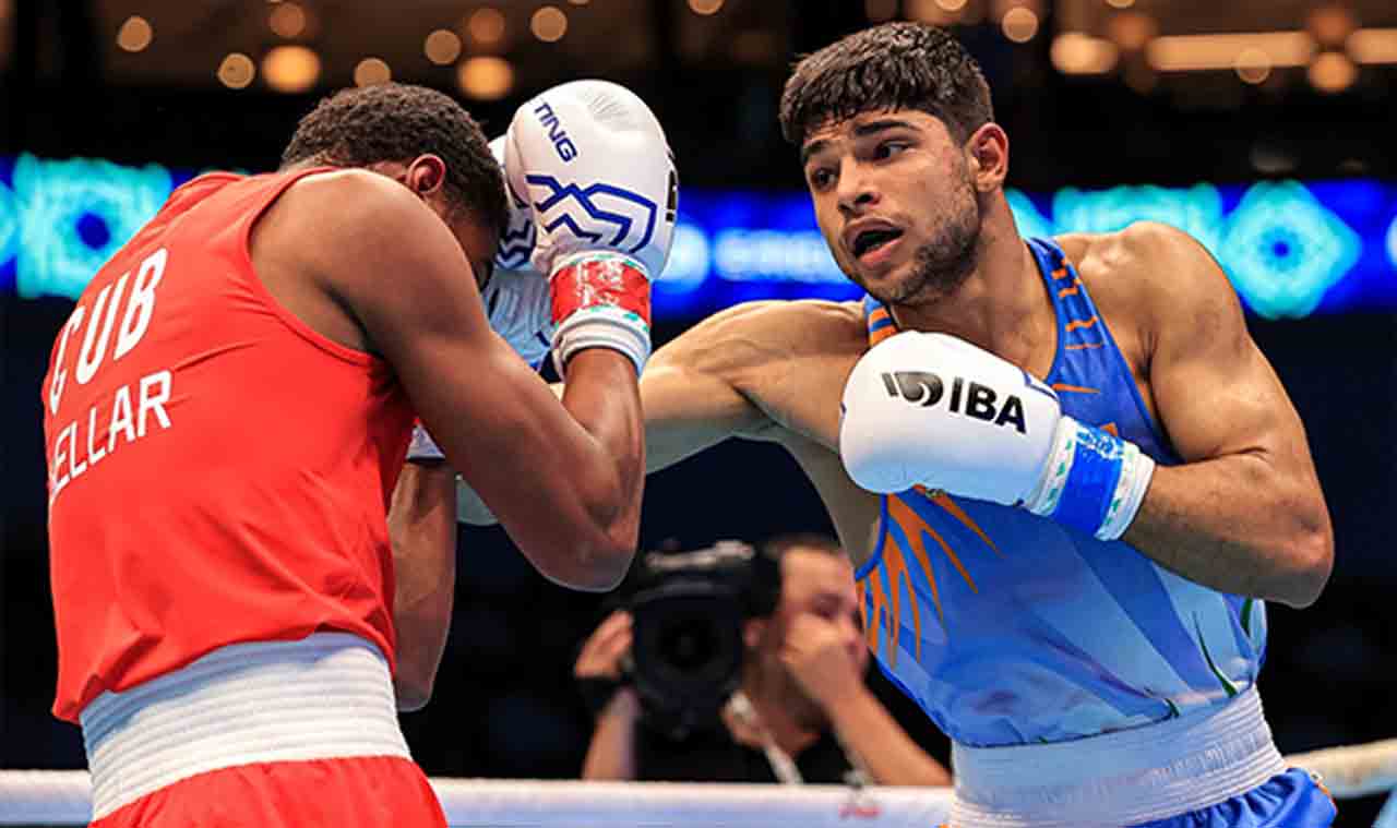 Nishant Dev | నిషాంత్ పంచ్ అదిరెన్.. ఒలింపిక్స్ బెర్తుకు ఇంకొక్క అడుగే