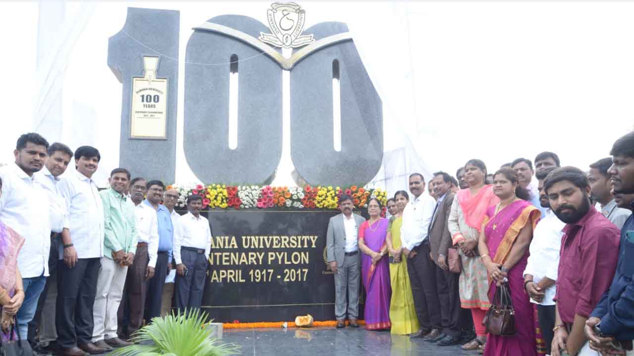 MLC Vanidevi | ఓయూ సెంటెనరీ పైలాన్‌ను ఆవిష్కరించిన ఎమ్మెల్సీ సురభి వాణీదేవి