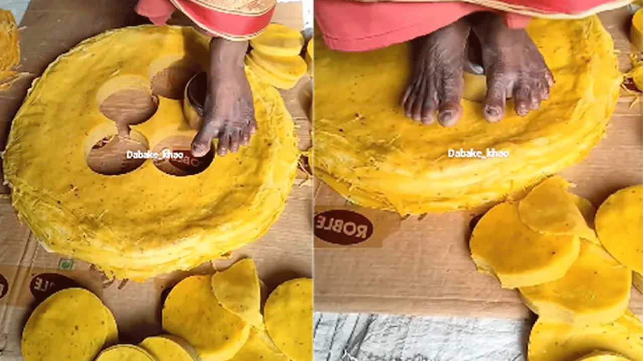 Viral Video | దేశీ పాపడ్ మేకింగ్‌పై భ‌గ్గుమ‌న్న నెటిజ‌న్లు