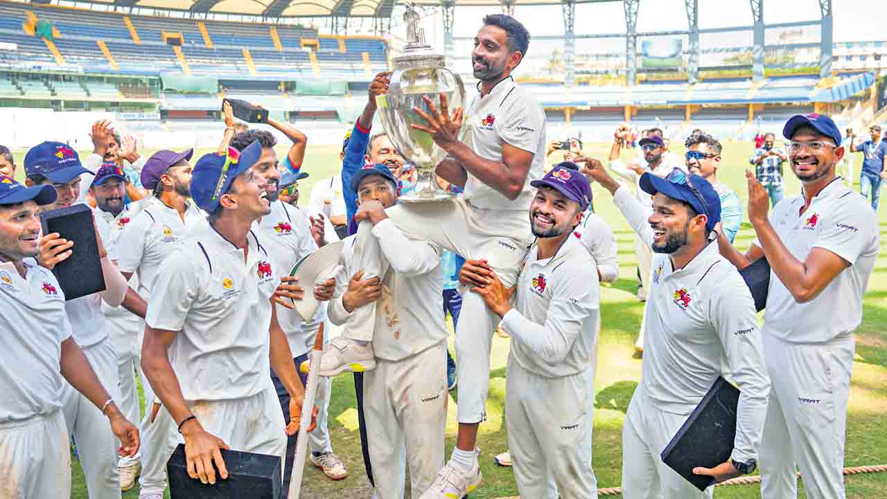 Ranji Trophy | 42వ సారి.. రంజీ కింగ్‌గా అవతరించిన ముంబై