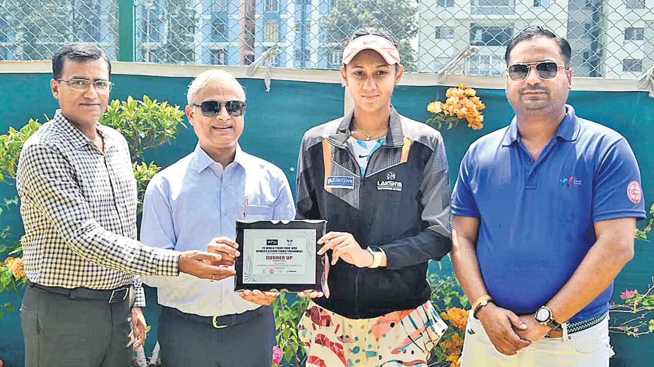 Srivalli Rashmika | ఐటీఎఫ్‌ మహిళల వరల్డ్‌ టూర్‌ టెన్నిస్‌ టోర్నీ.. రన్నరప్‌గా రష్మిక