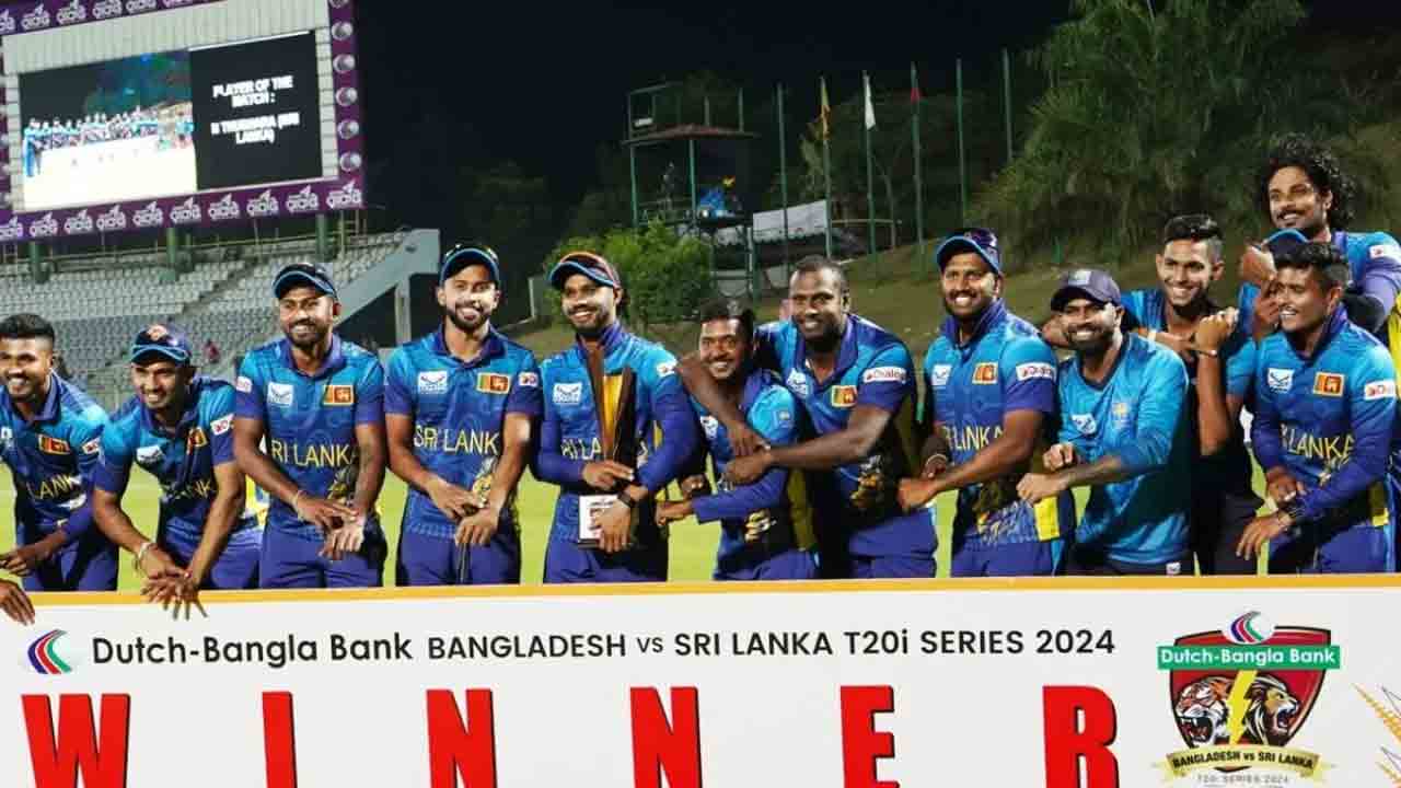 SL vs BAN | బంగ్లాకు కౌంట‌ర్‌గా.. శ్రీ‌లంక ‘టైమ్డ్ ఔట్’ సెలబ్రేష‌న్.. వీడియో వైర‌ల్