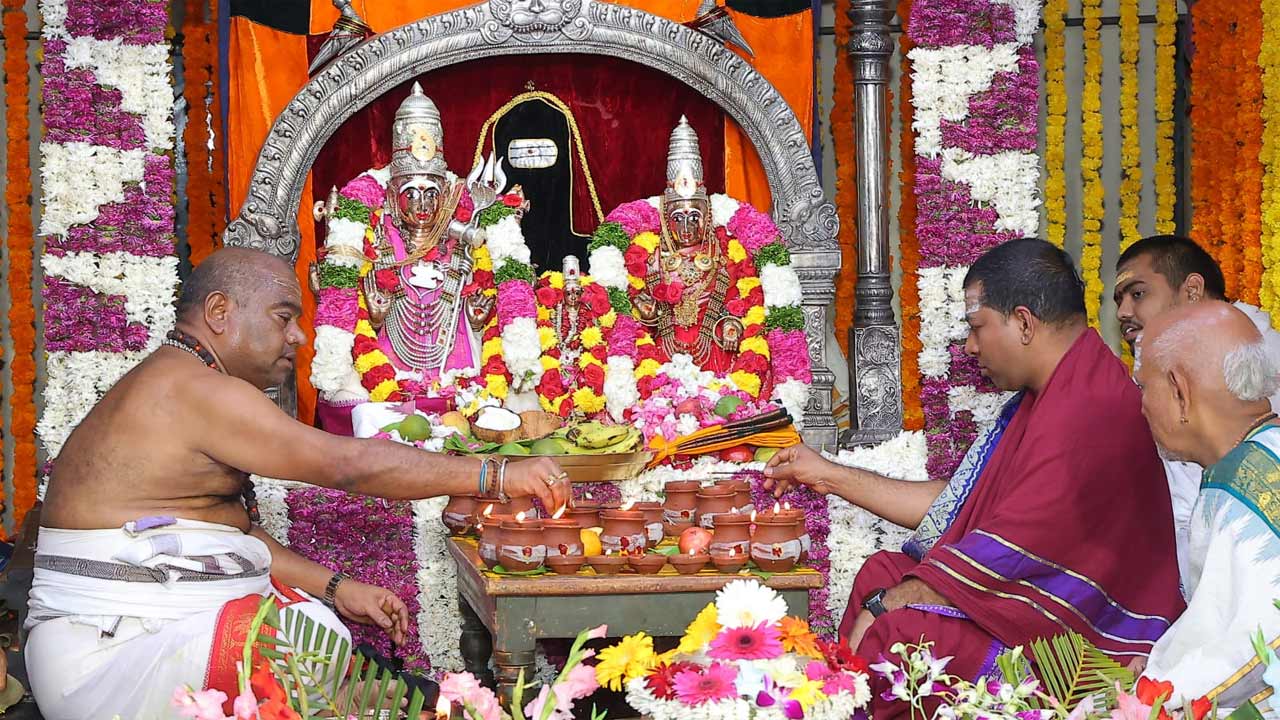 Srisailam | శ్రీశైలంలో మహాశివరాత్రి బ్రహ్మోత్సవాలు.. కమనీయంగా నాగవల్లి, త్రిశూలస్నానం