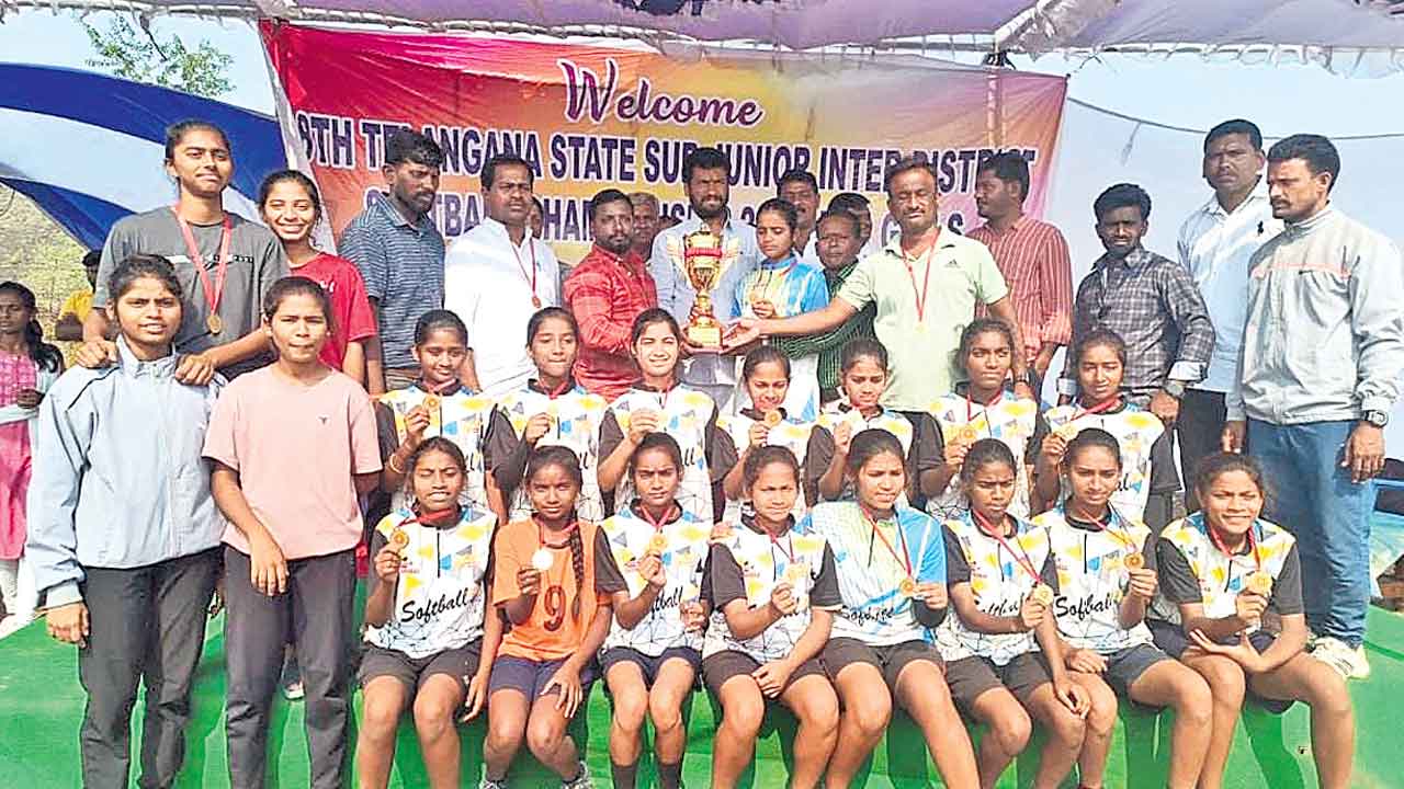 Softball | రాష్ట్ర సబ్జూనియర్ సాఫ్ట్బాల్ విజేత నిజామాబాద్