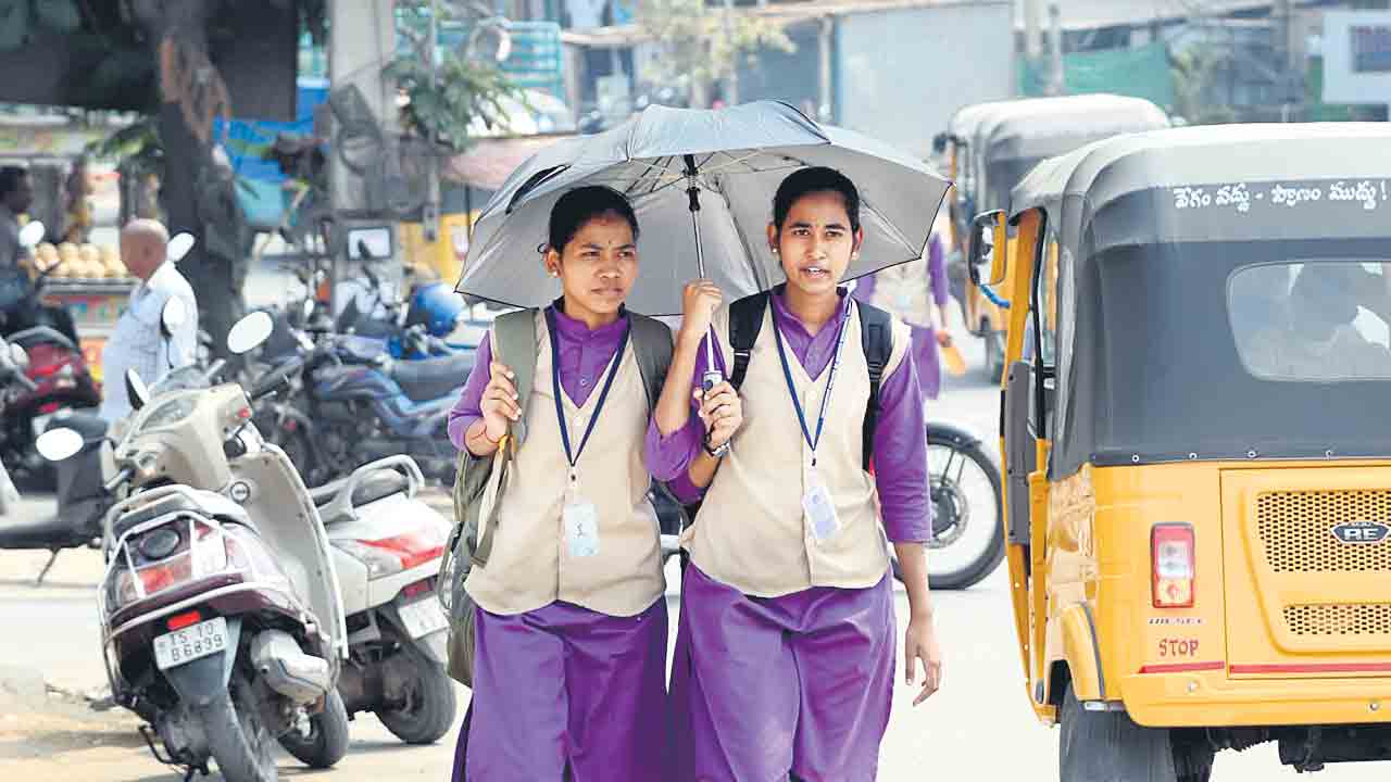 భానుడి భగభగ..