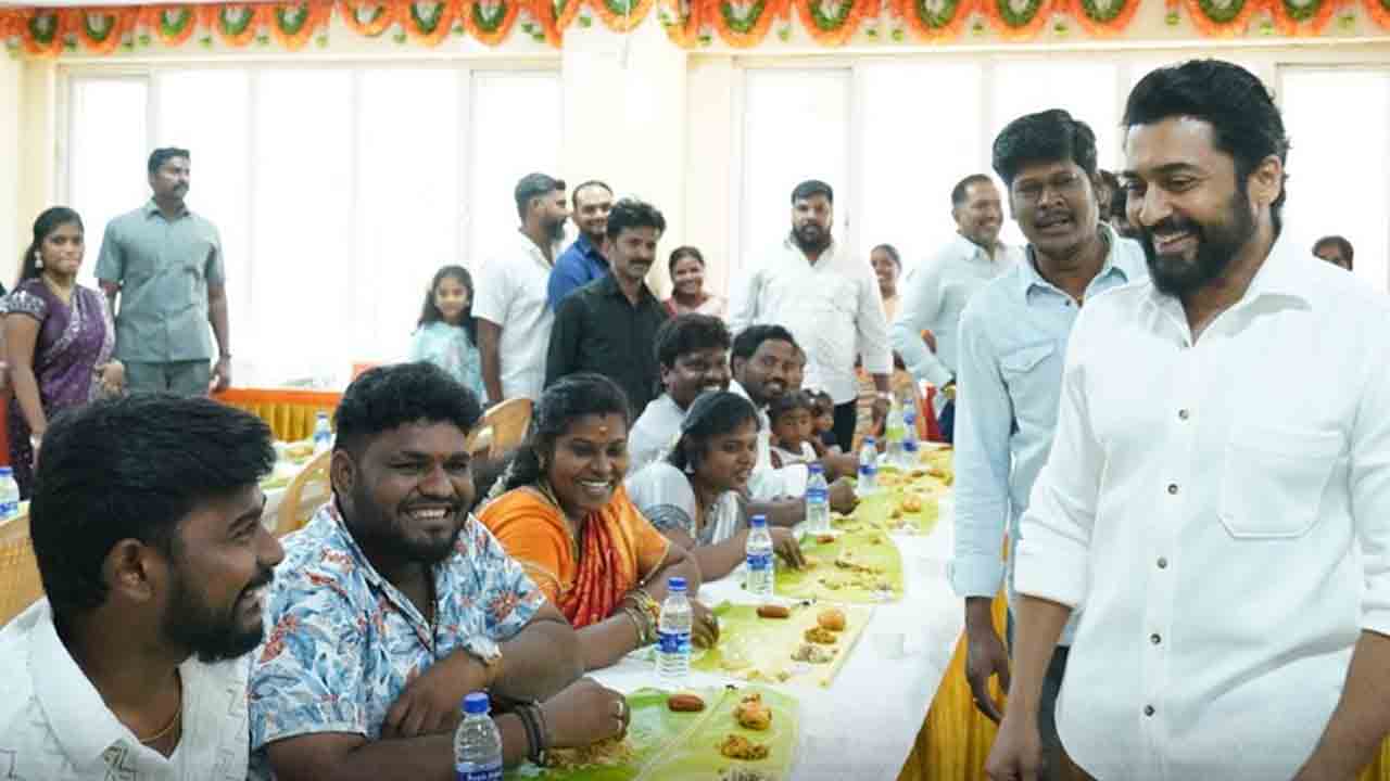 Actor Suriya | ఫ్యాన్స్‌కు ప్రత్యేక విందు ఇచ్చిన హీరో సూర్య.. ఎందుకో తెలుసా..?