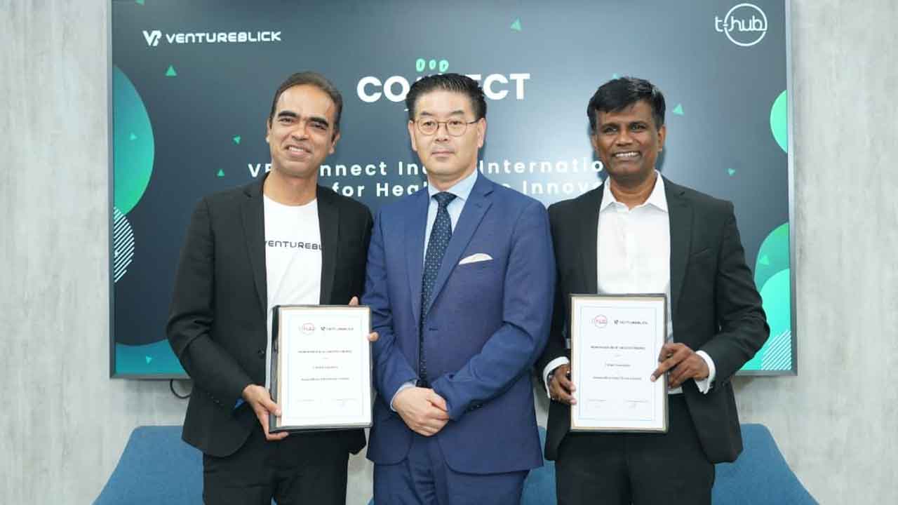 Ventureblick | టీహబ్‌తో వెంచర్‌బ్లిక్‌ ఒప్పందం