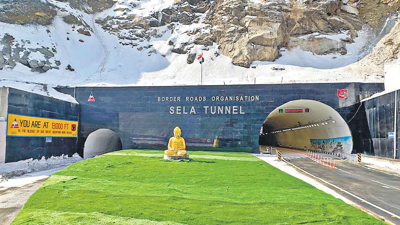 Sela Tunnel | వ్యూహాత్మకం ‘సేలా’ సొరంగం.. చైనా సరిహద్దుకు సైన్యం వేగంగా చేరుకొనే అవకాశం